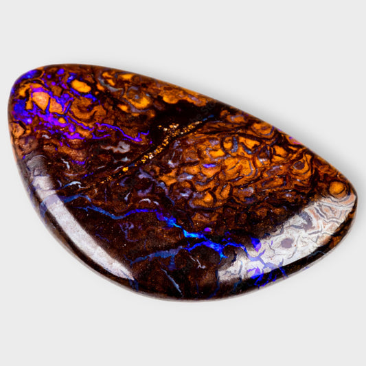 Crystallization Black or Mexican Opal