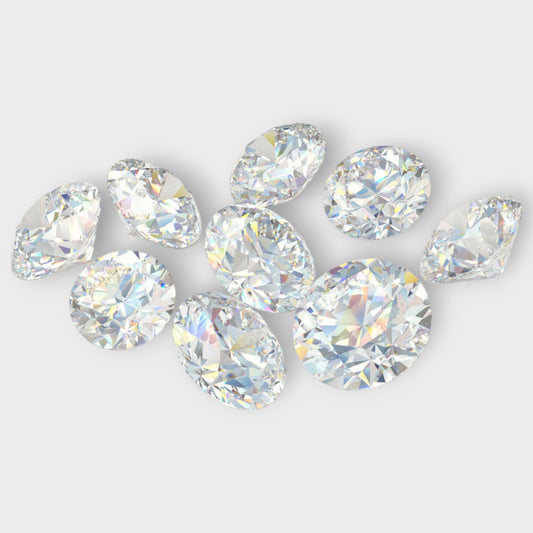 HPHT 1-2.5 Carat Round Diamonds