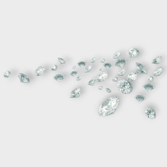 HPHT Round Melee Diamonds (1 mm to 1 Carat)