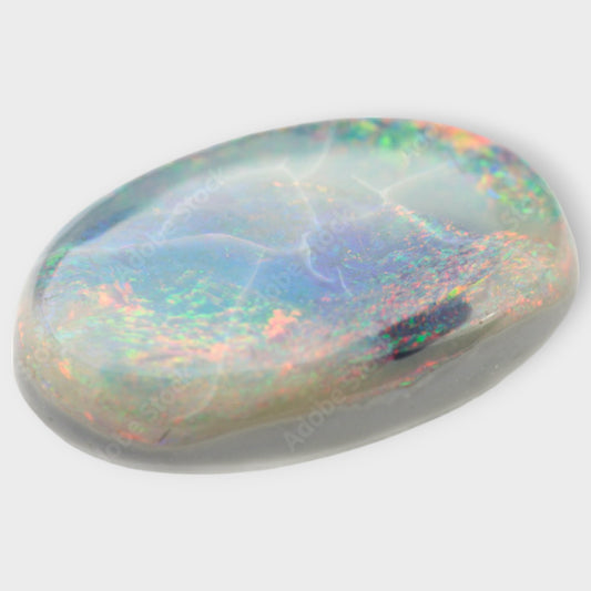 Crystallization White Opal